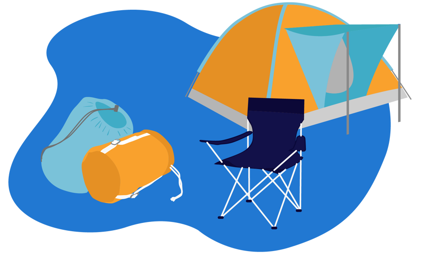 materiel dormir a la belle etoile